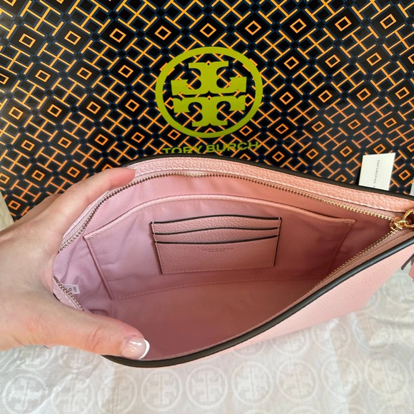 Tory Burch Thea Pouch Bag Wolly Pink - Picture 7 of 10